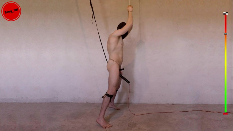 Tommy_1995: Kait anal + kesucian + menahan vibrator - peras prostat straight twink