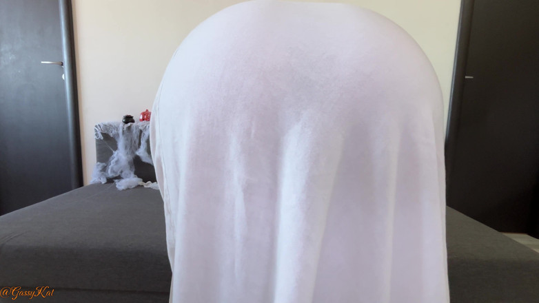 GassyKat: Ghost osuruk: çarşafın altında perili gaz