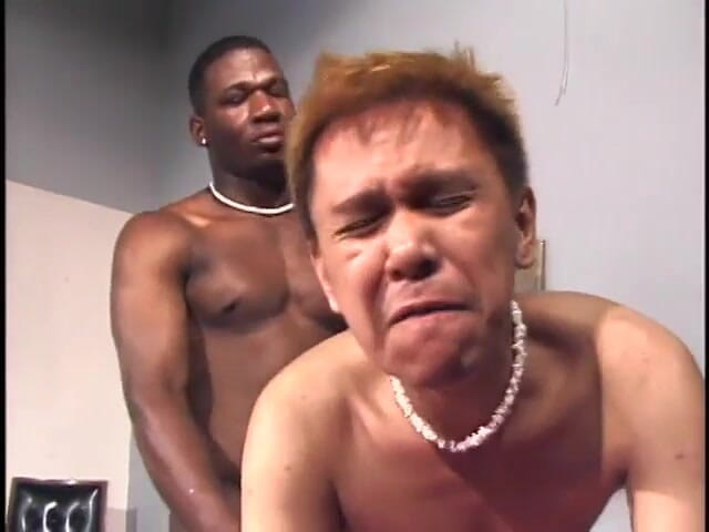 Gays Case: Horny black dude in room gets cock blown by white...