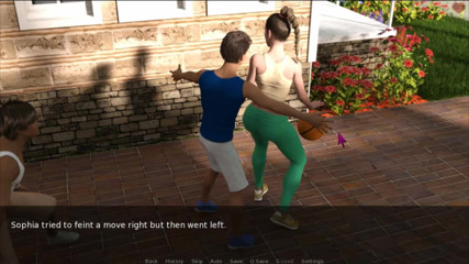 Visual Novels: O soție și mama vitregă, partea 34 - studentul își ating curul în timp ce...