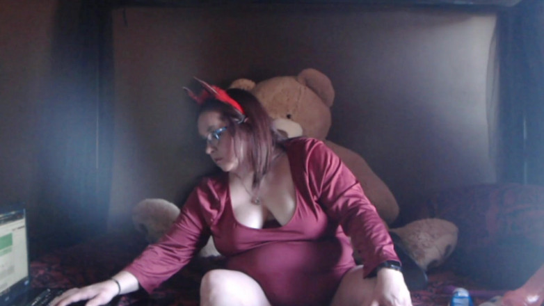 SexyNEBBW: Sexy bbw ad halloween dal vivo cam