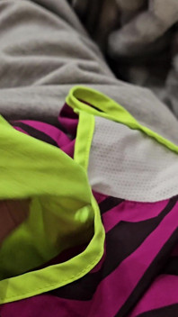 Cum in the Gusset of Nike Tempo Shorts