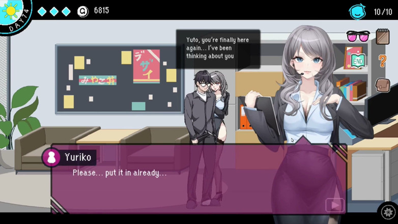 NSFWOtaku: Hentai Game - TV Station Hentai Sex Scenes (tv Anchor, Bus Stop...
