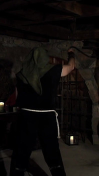 Rebecca - Hung Upside Down with Weights to Be Whipped