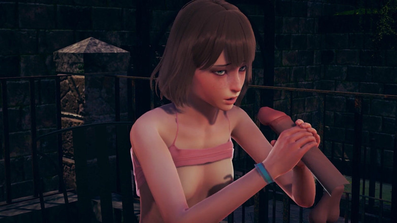 Waifu club 3D: Max jerks your cock with pleasure