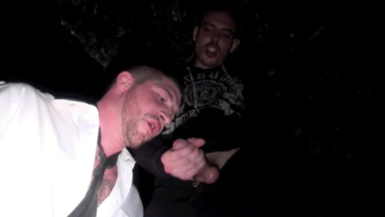 Crunch Boy: Prosty arabski pieprzy Jeff Stronger na zapleczu