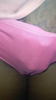Flashing Rubbing My Tight Hairy Pussy Closeup