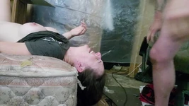 Esposa recebendo sua boca usada