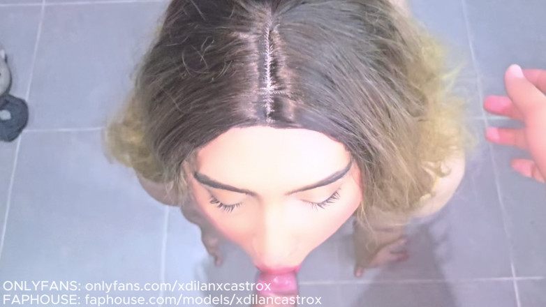 Dilan Castro: Trans Eats My Cock with His Pink and Wet Anus...