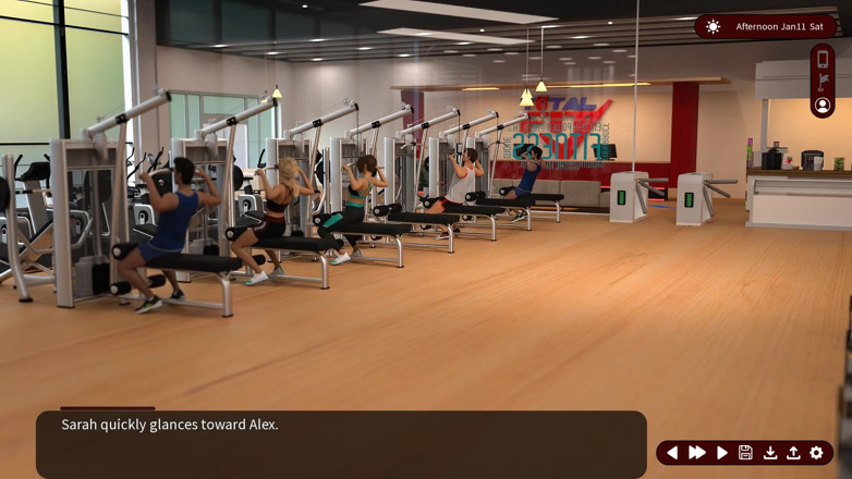 Dirty GamesXxX: Whispers of Desire: Sexy Wives in the Gym - Episode 12
