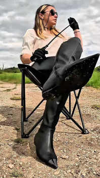Leather Boots Control You