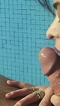 Eva Orlowsky Fucked in the Pool by Rocco and on the Stairs by Roberto