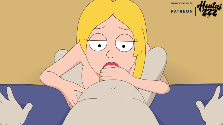 Hentai ZZZ: Francine Americký nevlastní otec Crossover Rick a Morty porno video