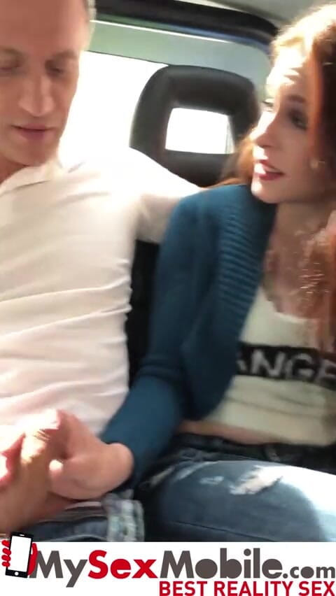 MySexMobile: Anna De Ville having anal sex in a car with...