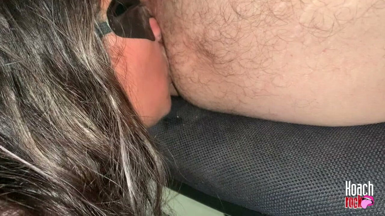 thundass: She Enjoys Deeply Smelling My Ass and Licking It Passionately