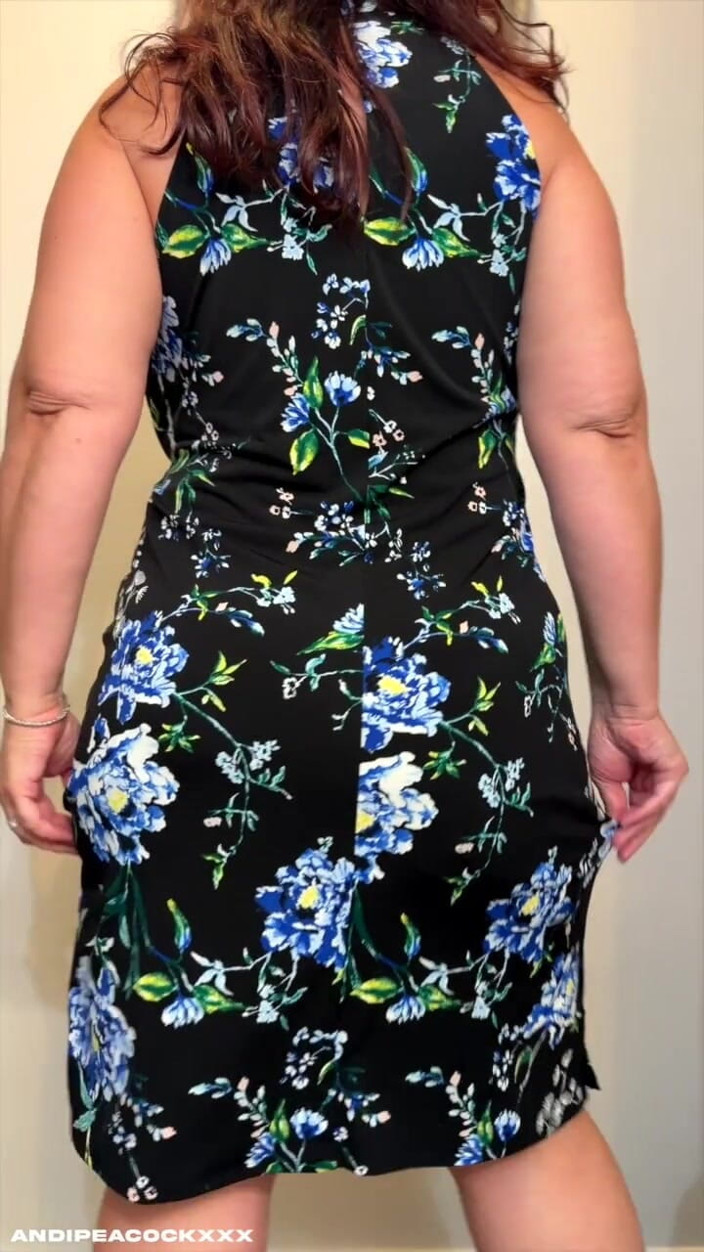 Peacock couple: Mrs Modest