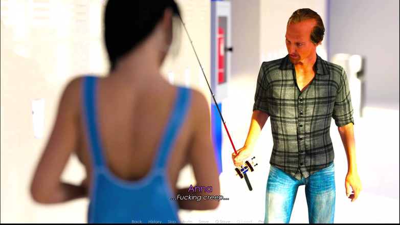 Johannes Gaming: Anna Hard Exam 2 Anna punya seragam baru untuk dicoba.