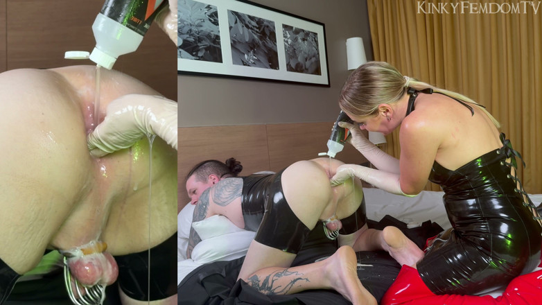KinkyFemdomTV: Extreme Double Anal Punch Fisting Pt 2 4K Ft Fisting Queen Adelina...
