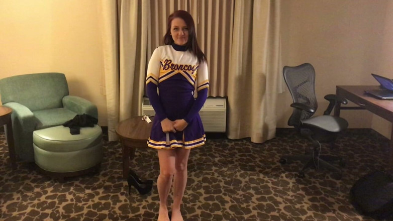 Tied_Tales: Cheerleader tryout
