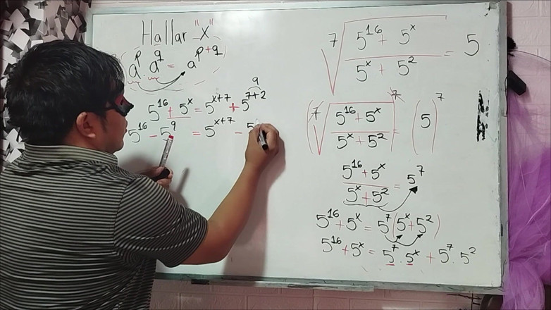 Rosaroja: 23 Álgebra: Exercício de Radiação - Matemática Sexual