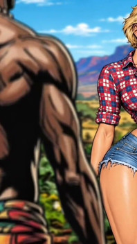 Conexão de abóbora na África: esposa branca americana cavalga grande pau africano
