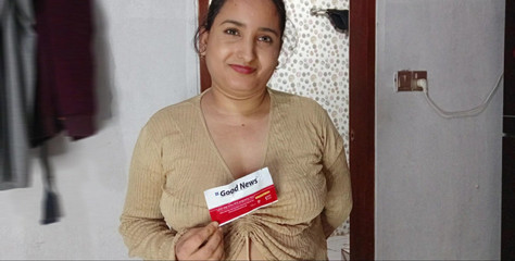 Thumbnail of Live Pregnancy Test for My Wife Cumriya