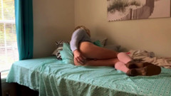 Amazing Sloppy Wet Sissypussy Squirt After Thick Dildo Anal