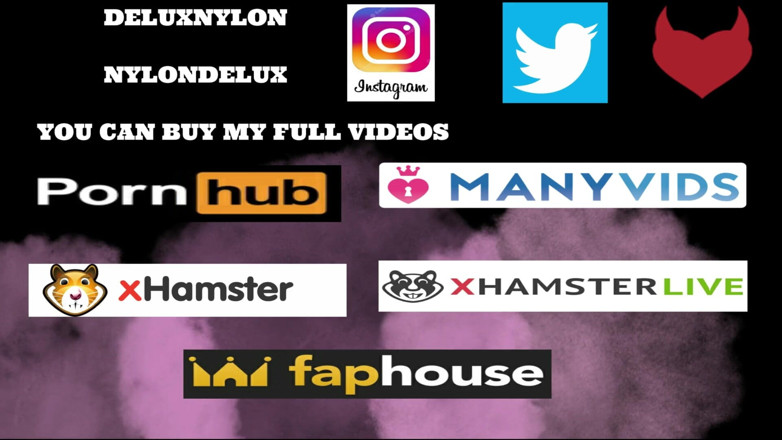 Nylondelux: 吊带连裤袜肛交