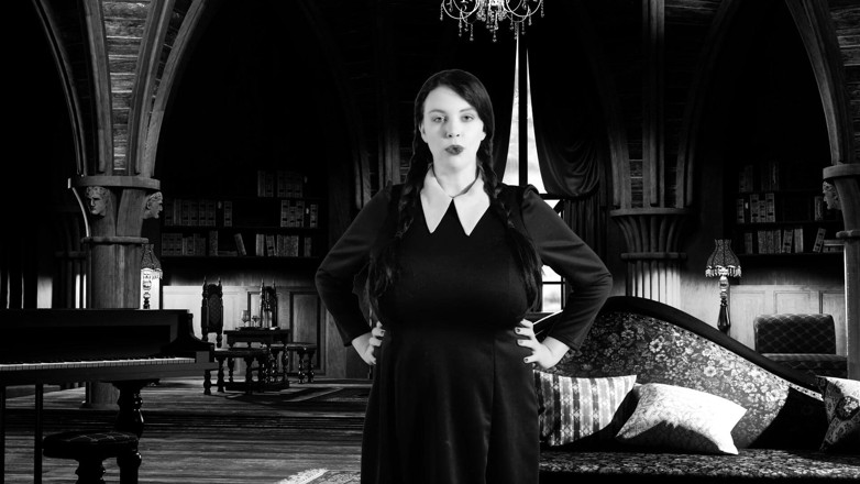 Lovely Lilith: Wednesday's Playdate Addams Family Lovely Lilith Big Titty BBW