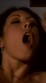 This Italian Slut in Corset Takes a Nice Cock and Gets Cummed on Her Face