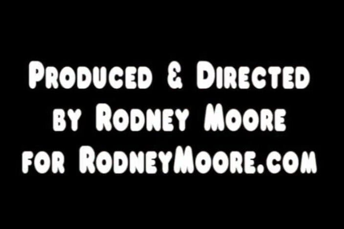 Rodney Moore: Epic vampire stripper goth cum licking