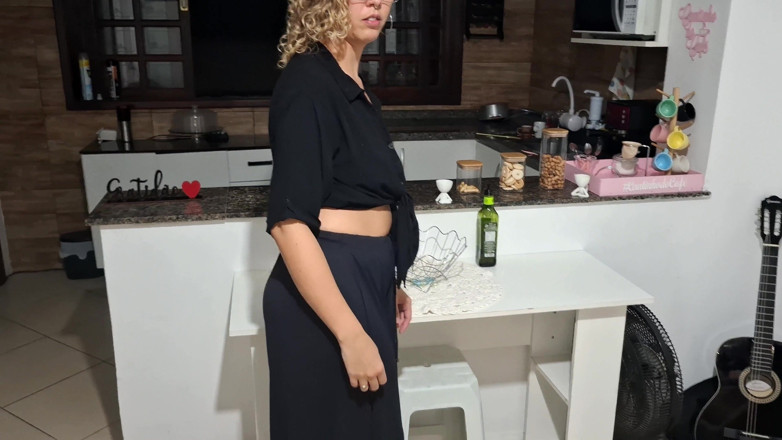 Gabi SweetCouplesStories: Stepson Asks His Stepmother for Help so He Can Cum.