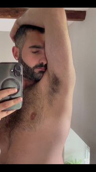 Giving a Sniff to My Hairy Pits After the Gym