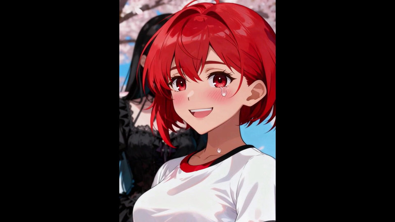 Sdanimacionescol: Akari &amp;Yuki lesbiene se cu degetul sub copac- Anime- Audio spaniol-...