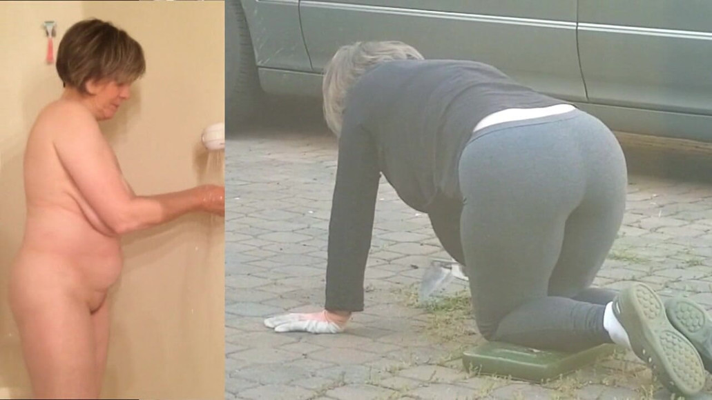 MarieRocks: Curvalicious GILF works her sexy ass off