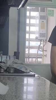 Stepmom Fucked in the Kitchen, Only Fans in Slow Motion, Blowjob