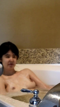 Asian Beauty Takes a Bubble Bath Starring Alexandria Wu