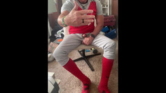JockDad87: Horniest Dilf Jockdad87 Shoots His Alpha Cum in His Football...