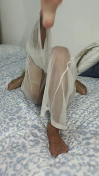 시에나 다이아몬드 보이지 않는 바지 스트립쇼