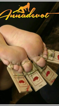 BDSM - He Plays on My Feet and My Toes, Quite Hard, Because I'm Extremely Sensitive There, but It Makes You Horny.