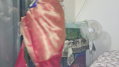 My Greeen Saree Thank You Fan
