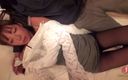 HMJM Japan: Chica japonesa con medias sexy recibe una preñada después de...