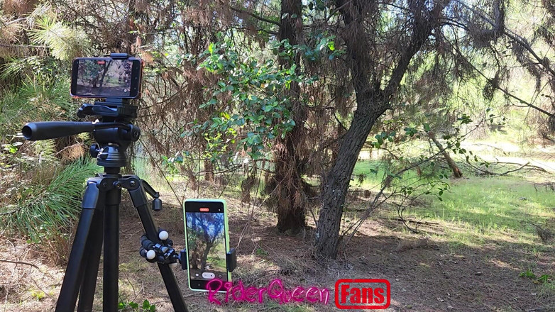 Riderqueen BBW Step Mom Latina Ebony: Riderqueen अकेले आउटडोर