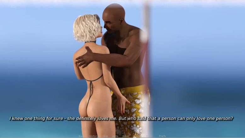 XXX Games Bunk: My Hotwife - Gameplay - Roleplay - Beach Picnic - Wife Fucks BBC at...