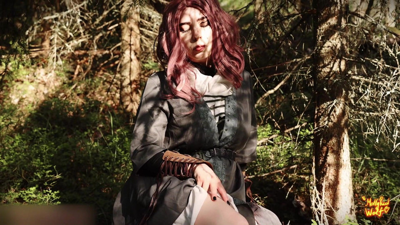 MollyRedWolf: Melina amcığıyla seviyeni yükseltiyor. 4k - mollyredwolf