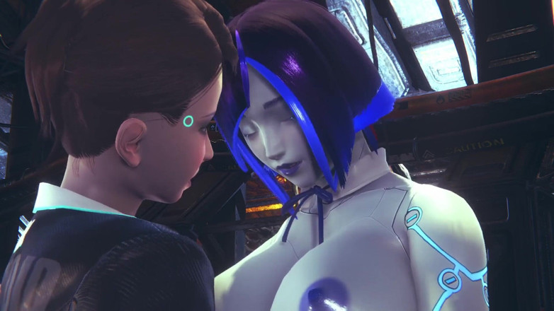 Wraith ward: Keseronokan lesbian Kara dengan Demi : subverse &amp; detroit: menjadi crossover manusia...