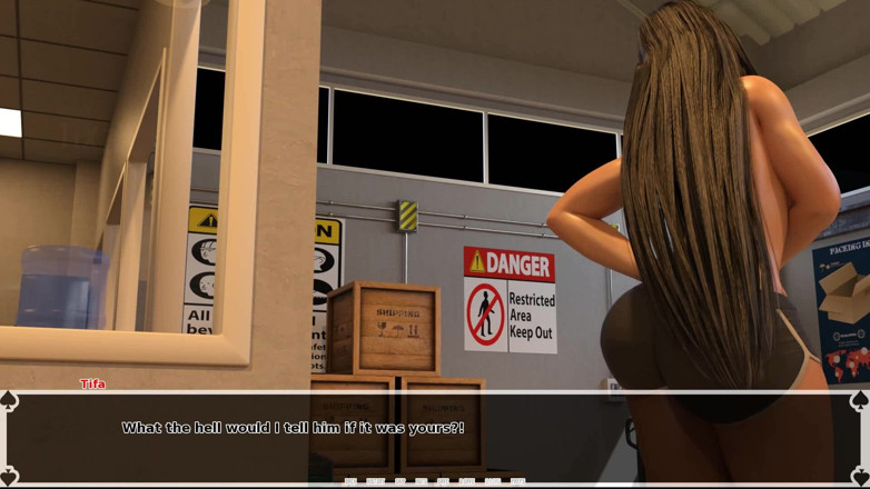 Dirty GamesXxX: Tifa'nın karanlık cenneti: kız arkadaş erkek arkadaşını tanıdığı ve sevdiği şekilde...