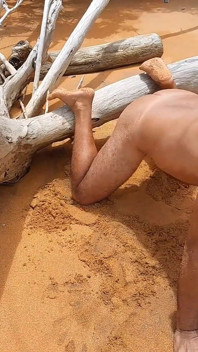 Ladysilva Naked on the Beach Who Will Put It Nice in My Hot Ass with a Sexy Tan Line