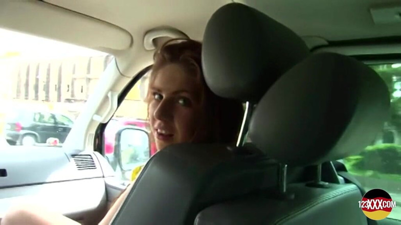 123XXX - Fucked Amateurs in Germany!: Young Brunette Gets in the Back of a Van for...