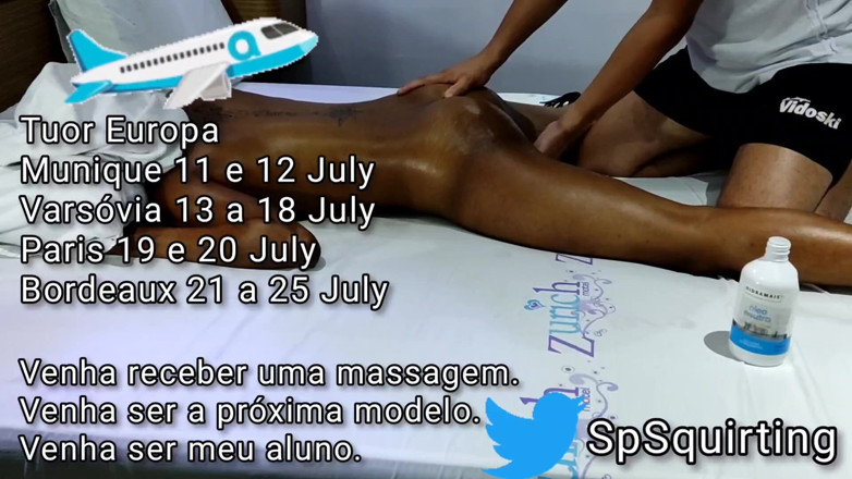Squirting Sp: Масаж сквірту No19, молода жінка отримує масаж, маленькі цицьки